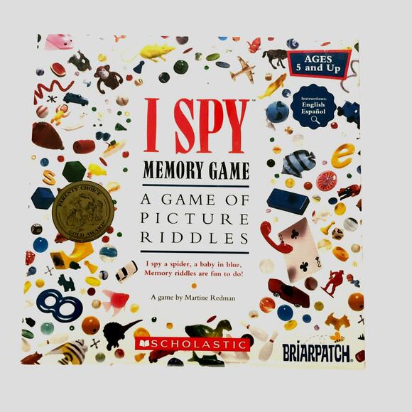 Scholastic | Toys | I Spy Memory Game New In Boxsealed 6 Players Ages 5 Up | Poshmark